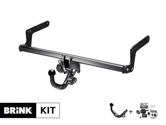 Dragkrok, Avtagbar 12V Brink 670240 BRINK