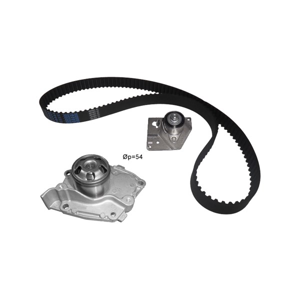 Kamremskit med vattenpump Dolz KD027 DOLZ