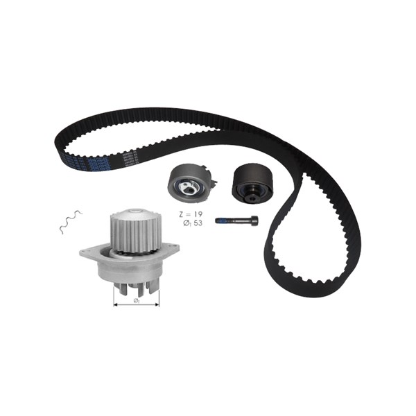 Kamremskit med vattenpump Dolz KD042 DOLZ