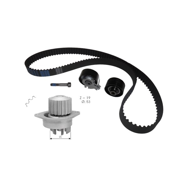 Kamremskit med vattenpump Dolz KD049 DOLZ