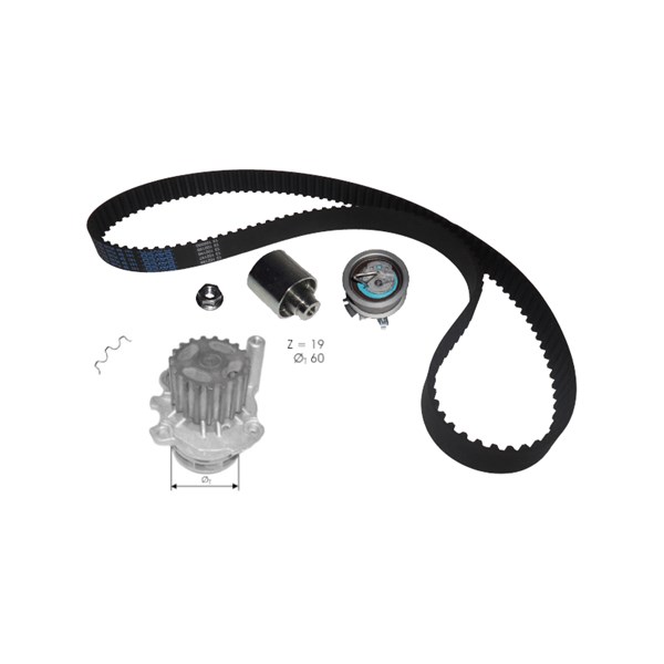 Kamremskit med vattenpump Dolz KD054 DOLZ