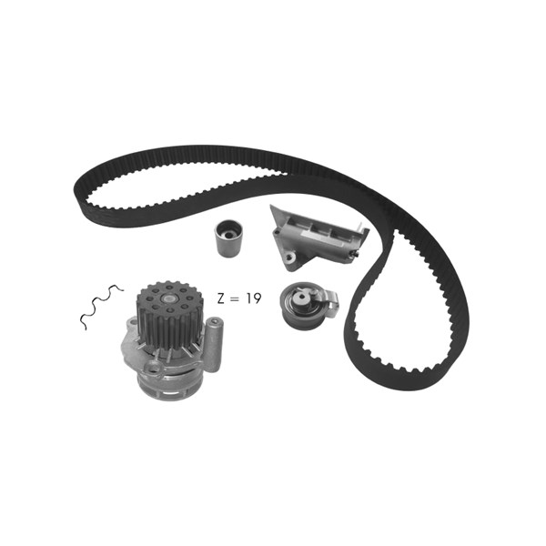 Kamremskit med vattenpump Dolz KD082 DOLZ
