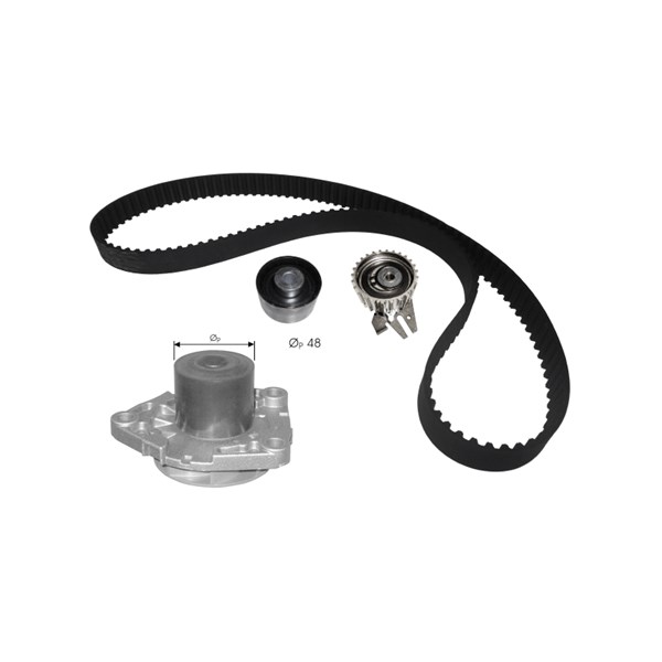 Kamremskit med vattenpump Dolz KD109 DOLZ