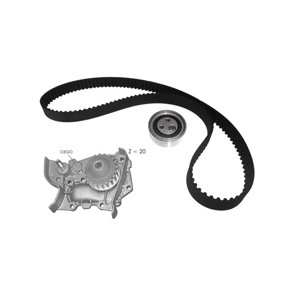 Kamremskit med vattenpump Dolz KD116 DOLZ