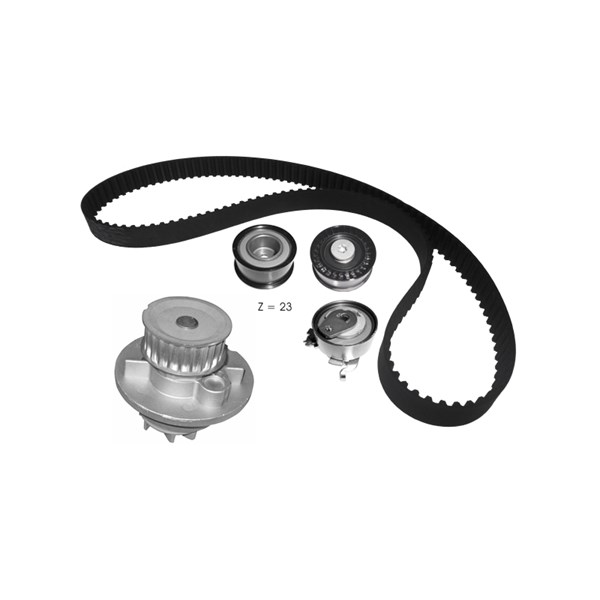 Kamremskit med vattenpump Dolz KD132 DOLZ