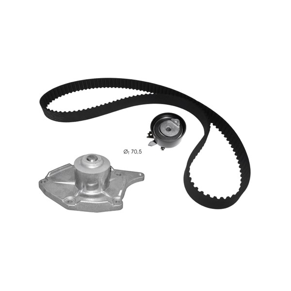 Kamremskit med vattenpump Dolz KD133 DOLZ