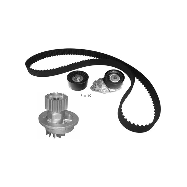 Kamremskit med vattenpump Dolz KD144 DOLZ