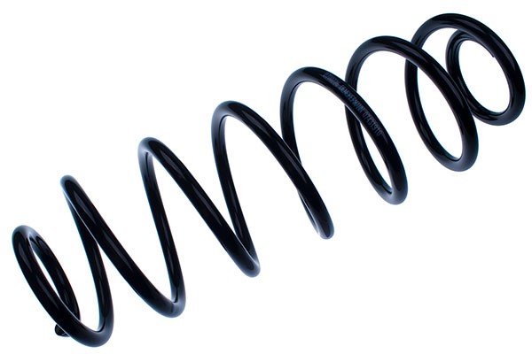 Spiralfjäder, Bakaxel