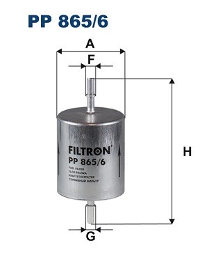 Bränslefilter Filtron PP 865/6 FILTRON