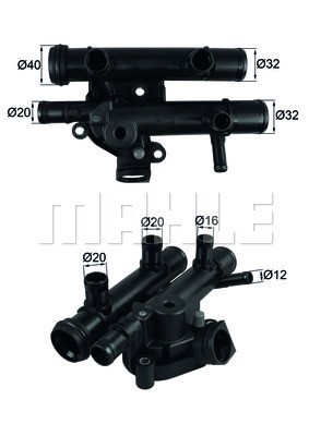 Termostat, kylvätska Mahle Behr TI 259 83D MAHLE