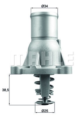 Termostat, kylvätska Mahle Behr TI 260 92 MAHLE