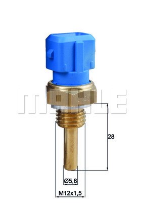 Kylvätsketemperatur-sensor Mahle Behr TSE 12 MAHLE