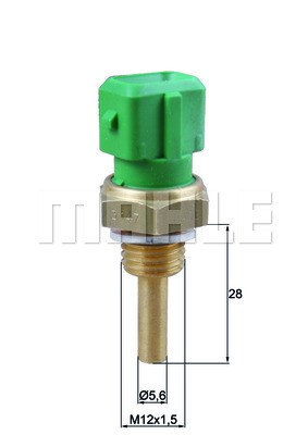 Kylvätsketemperatur-sensor Mahle Behr TSE 21 MAHLE
