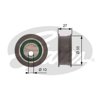 Spännrulle, kamrem Gates Powergripâ® T42042A Gates