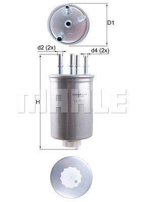 Bränslefilter Knecht KL 1026 KNECHT