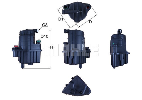 Bränslefilter Knecht KL 469 KNECHT