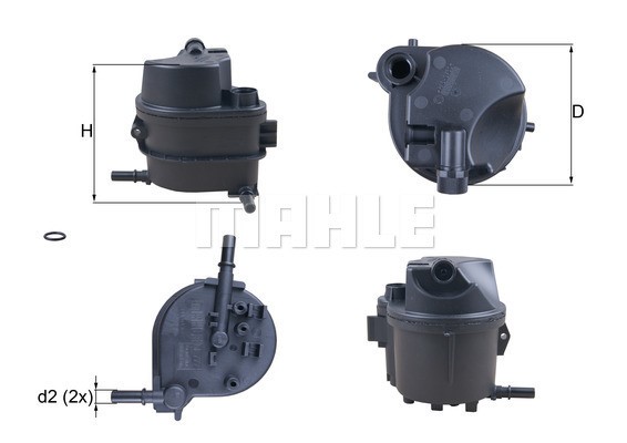 Bränslefilter Knecht KL 777D KNECHT