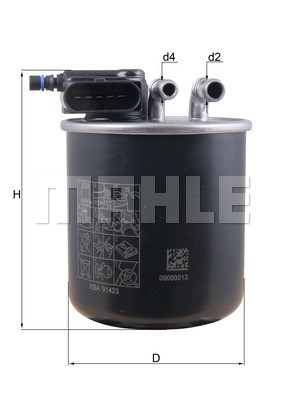 Bränslefilter Knecht KL 942 KNECHT