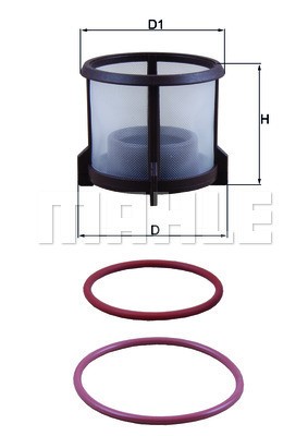 Bränslefilter Knecht KX 72D2 KNECHT