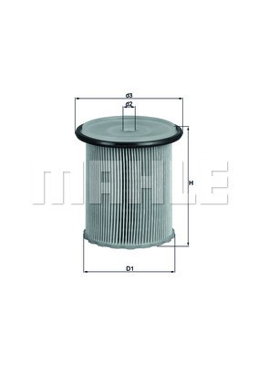 Bränslefilter Knecht KX 74 KNECHT
