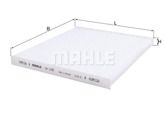 Kupefilter Knecht LA 1159 KNECHT