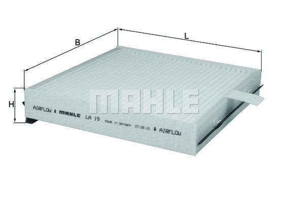 Kupefilter Knecht LA 19 KNECHT