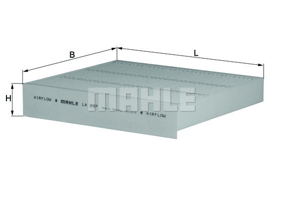 Kupefilter Knecht LA 297 KNECHT