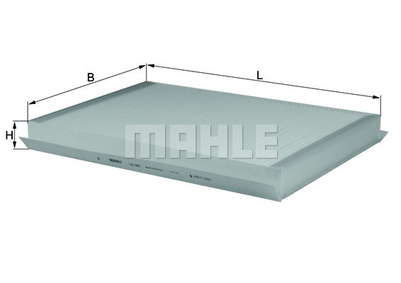 Kupefilter Knecht LA 307 KNECHT