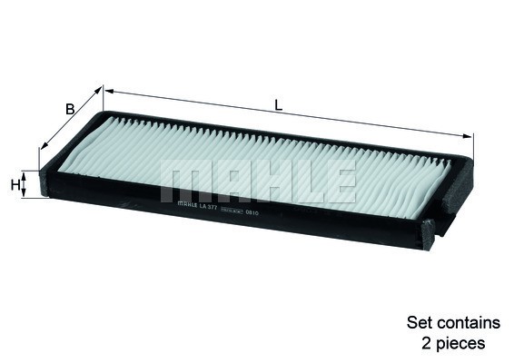 Kupefilter Knecht LA 377/S KNECHT