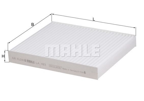 Kupefilter Knecht LA 493 KNECHT