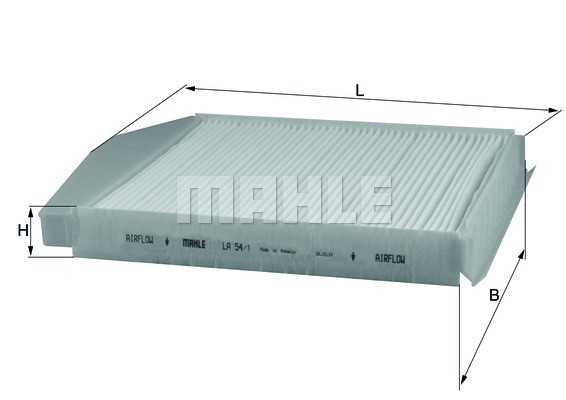 Kupefilter Knecht LA 54/1 KNECHT