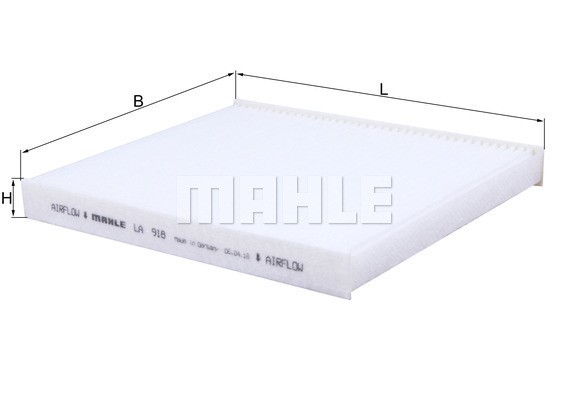 Kupefilter Knecht LA 918 KNECHT