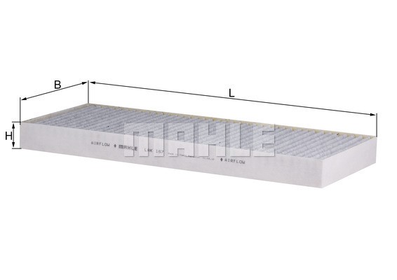Kupefilter Knecht LAK 167 KNECHT