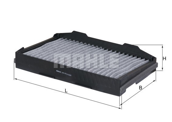 Kupefilter Knecht LAK 255 KNECHT