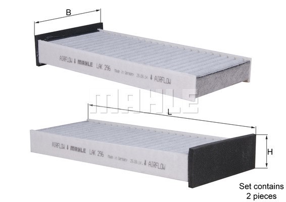 Kupefilter Knecht LAK 296/S KNECHT