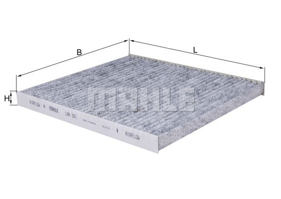 Kupefilter Knecht LAK 301 KNECHT