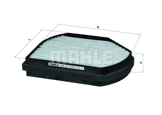 Kupefilter Knecht LAK 37 KNECHT