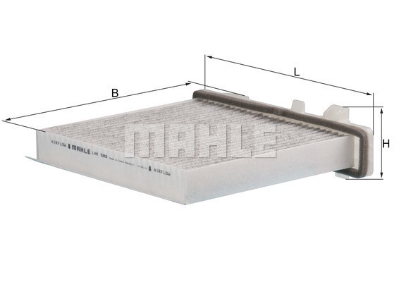 Kupefilter Knecht LAK 589 KNECHT