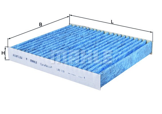 Kupefilter Knecht Caremetixâ® LAO 119 KNECHT