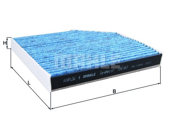 Kupefilter Knecht Caremetixâ® LAO 667 KNECHT