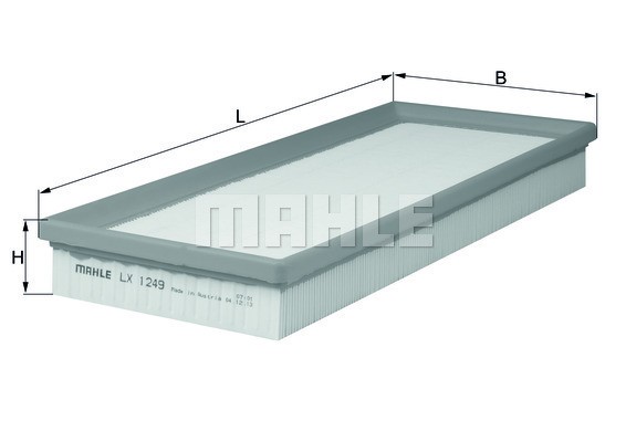 Luftfilter Knecht LX 1249 KNECHT