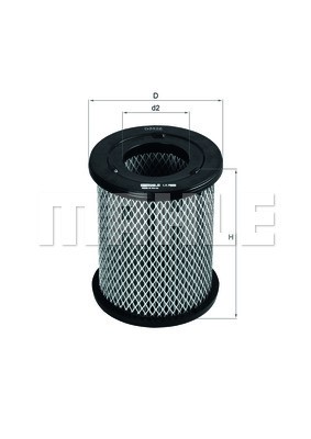 Luftfilter Knecht LX 2000 KNECHT