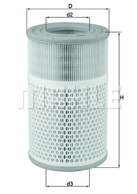 Luftfilter Knecht LX 2079 KNECHT