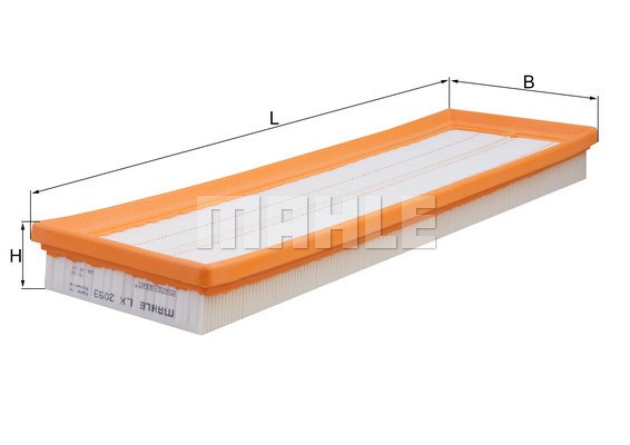 Luftfilter Knecht LX 2093 KNECHT