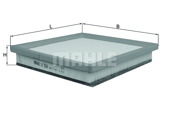 Luftfilter Knecht LX 3580 KNECHT