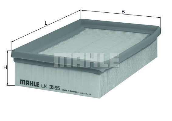 Luftfilter Knecht LX 3595 KNECHT