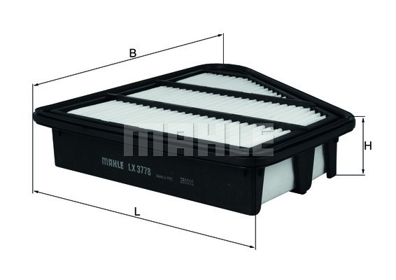 Luftfilter Knecht LX 3778 KNECHT