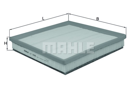 Luftfilter Knecht LX 3888 KNECHT