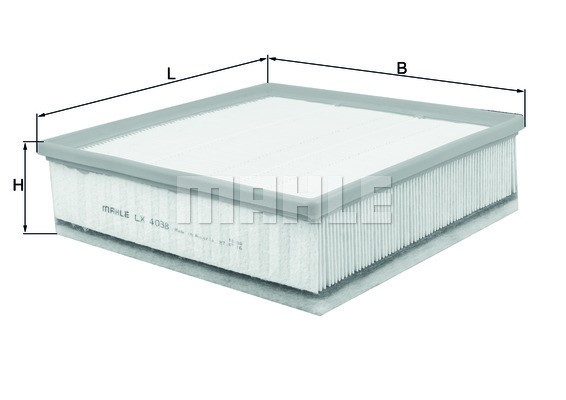 Luftfilter Knecht LX 4038 KNECHT