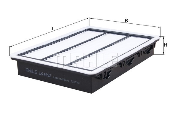 Luftfilter Knecht LX 4492 KNECHT